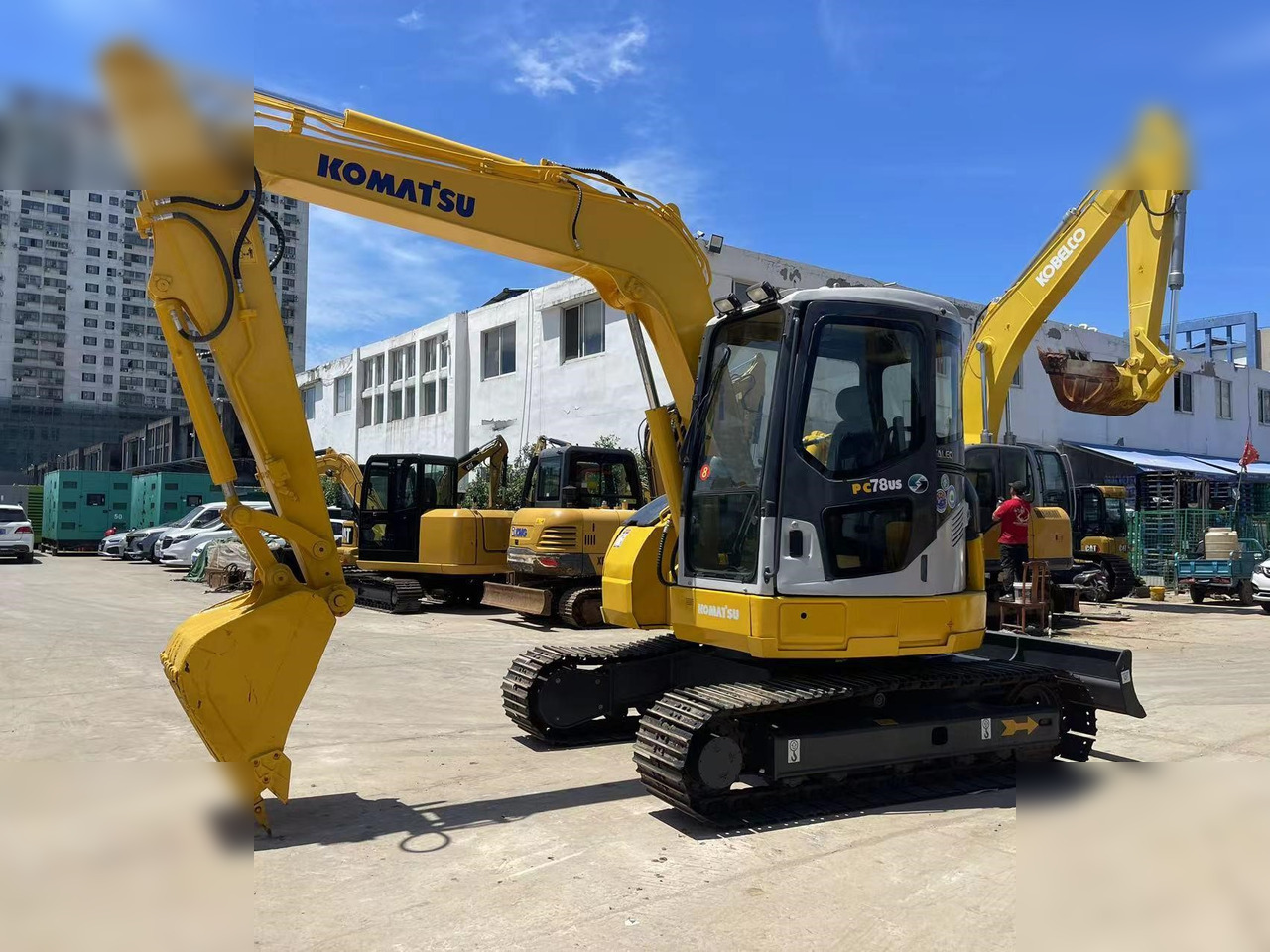 KOMATSU PC78US-6 - Excavadora de cadenas: foto 1 KOMATSU PC78US-6 - Excavadora de cadenas: foto 1