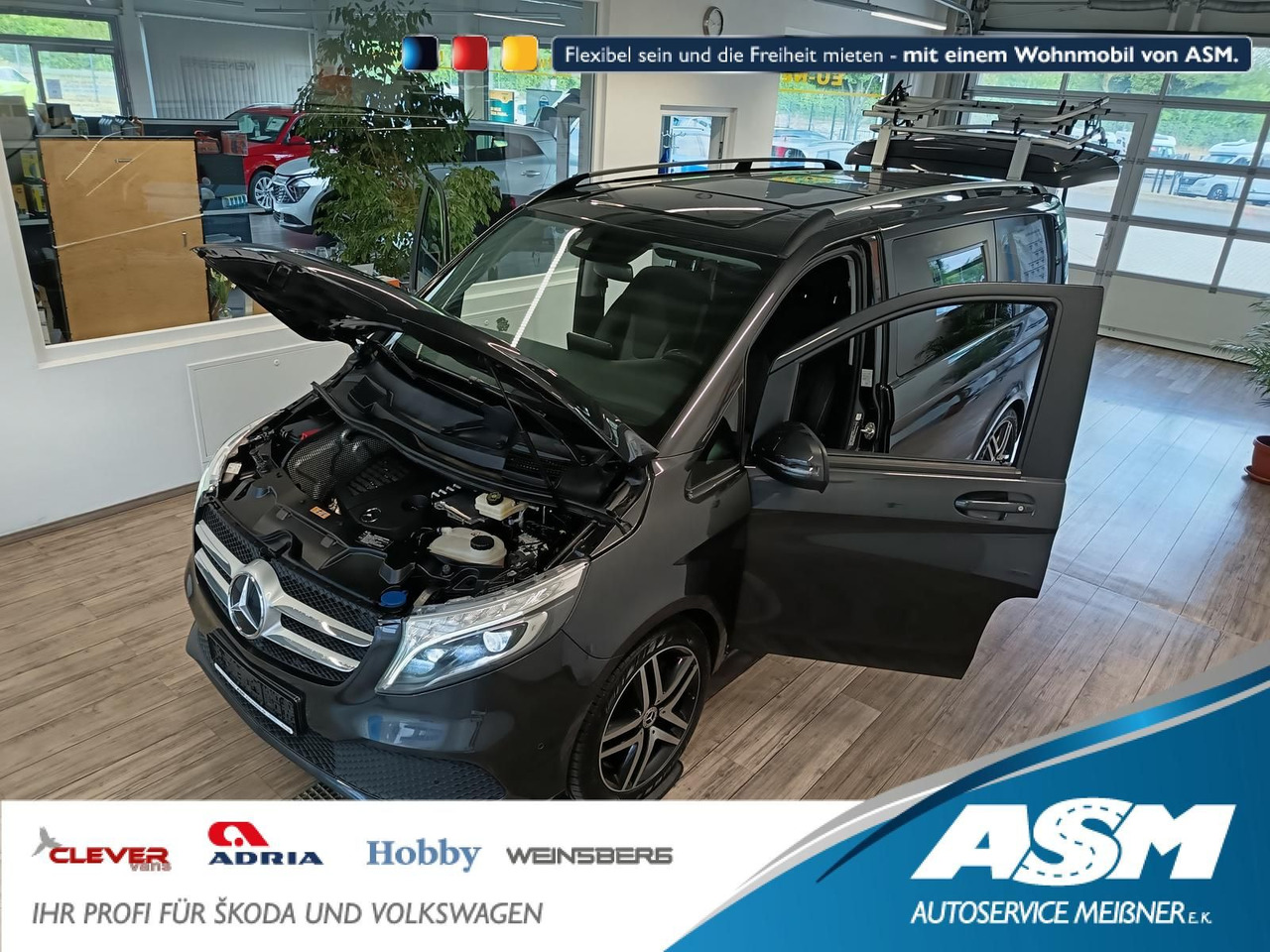 Mercedes-Benz V 300 2.0 CDI*LANG*LIEGE PAKET*AHK*FAHRRADTRÄGER - Furgoneta de pasajeros: foto 1 Mercedes-Benz V 300 2.0 CDI*LANG*LIEGE PAKET*AHK*FAHRRADTRÄGER - Furgoneta de pasajeros: foto 1