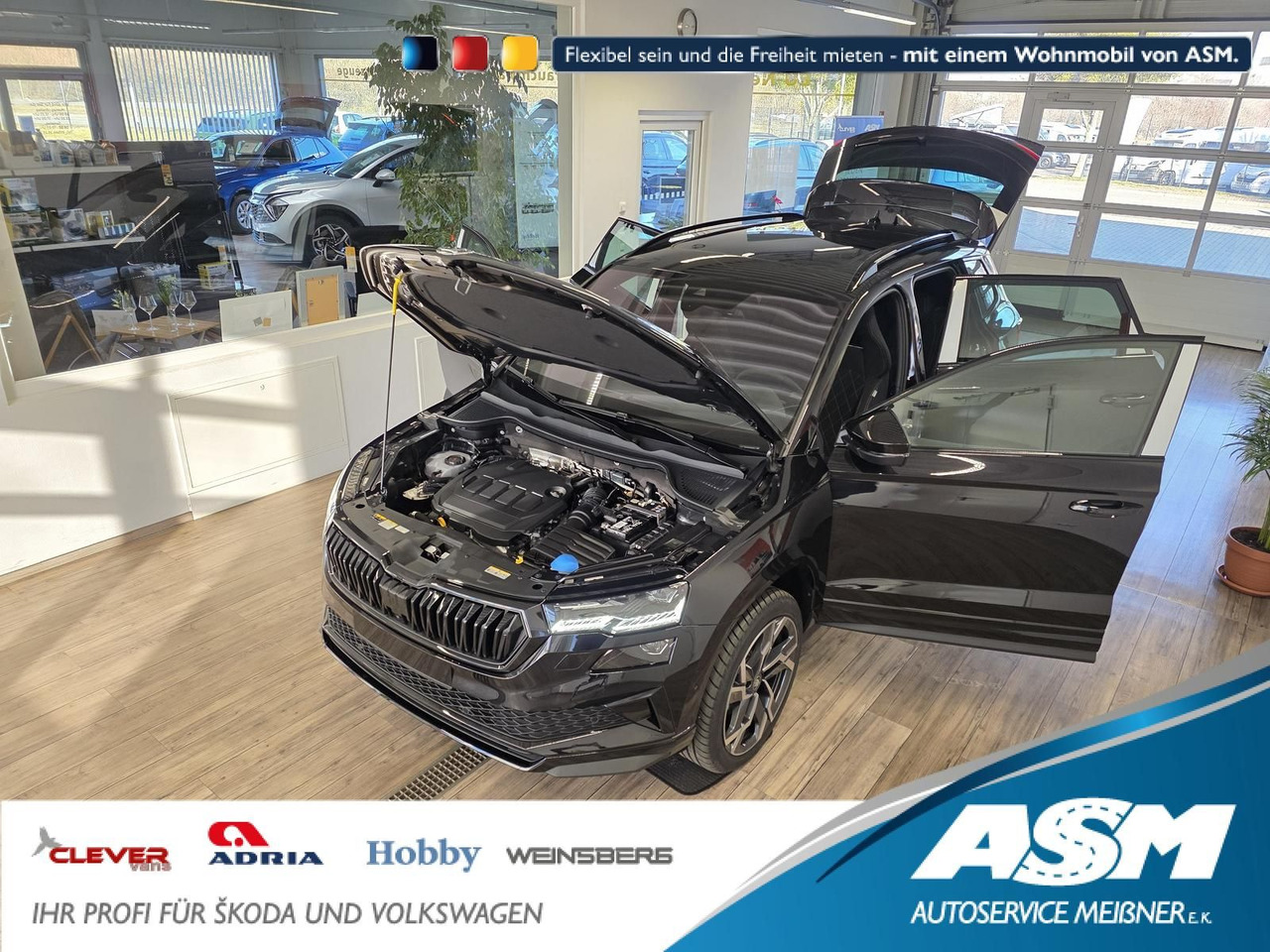 Skoda Karoq Sportline 2,0TDI DSG 4x4*PSD*AHK*360°*NAVI - SUV/ Todoterreno: foto 1 Skoda Karoq Sportline 2,0TDI DSG 4x4*PSD*AHK*360°*NAVI - SUV/ Todoterreno: foto 1