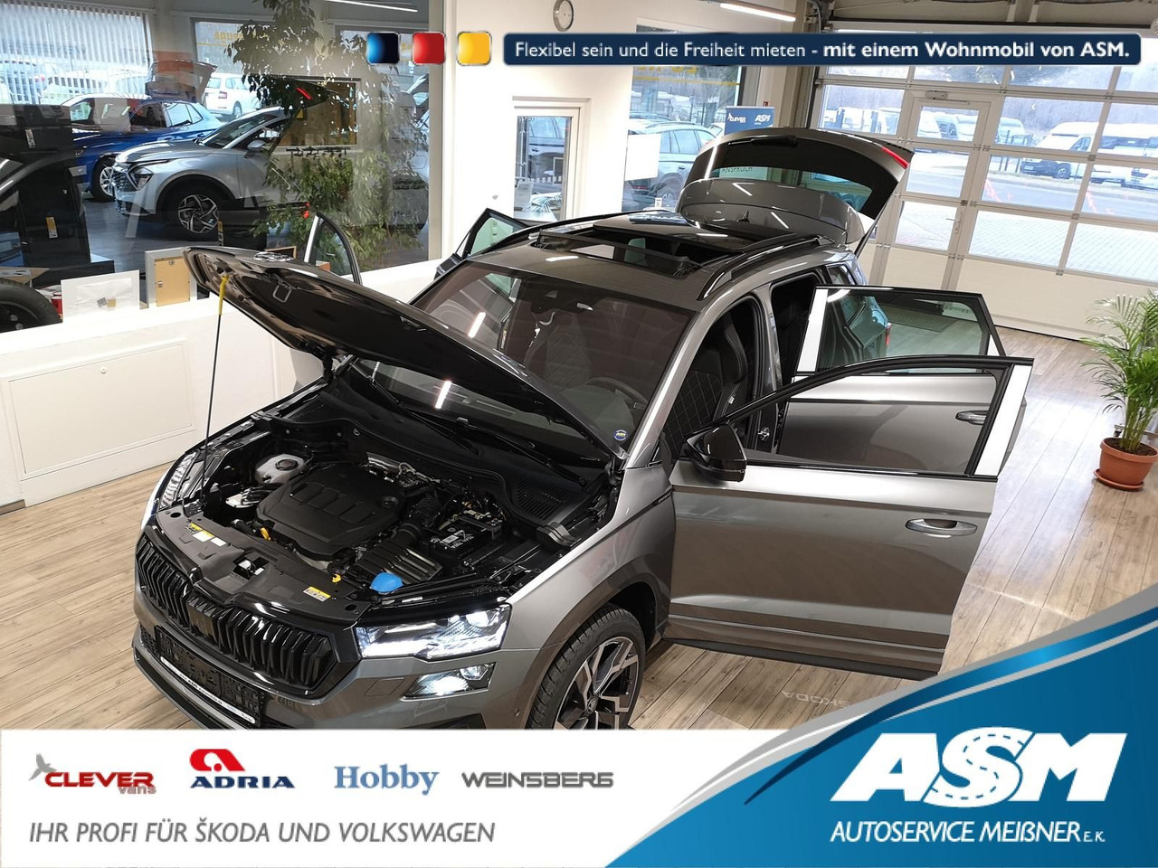 Skoda Karoq Sportline 2,0TDI DSG 4x4*PSD*AHK*360°*NAVI - SUV/ Todoterreno: foto 1 Skoda Karoq Sportline 2,0TDI DSG 4x4*PSD*AHK*360°*NAVI - SUV/ Todoterreno: foto 1