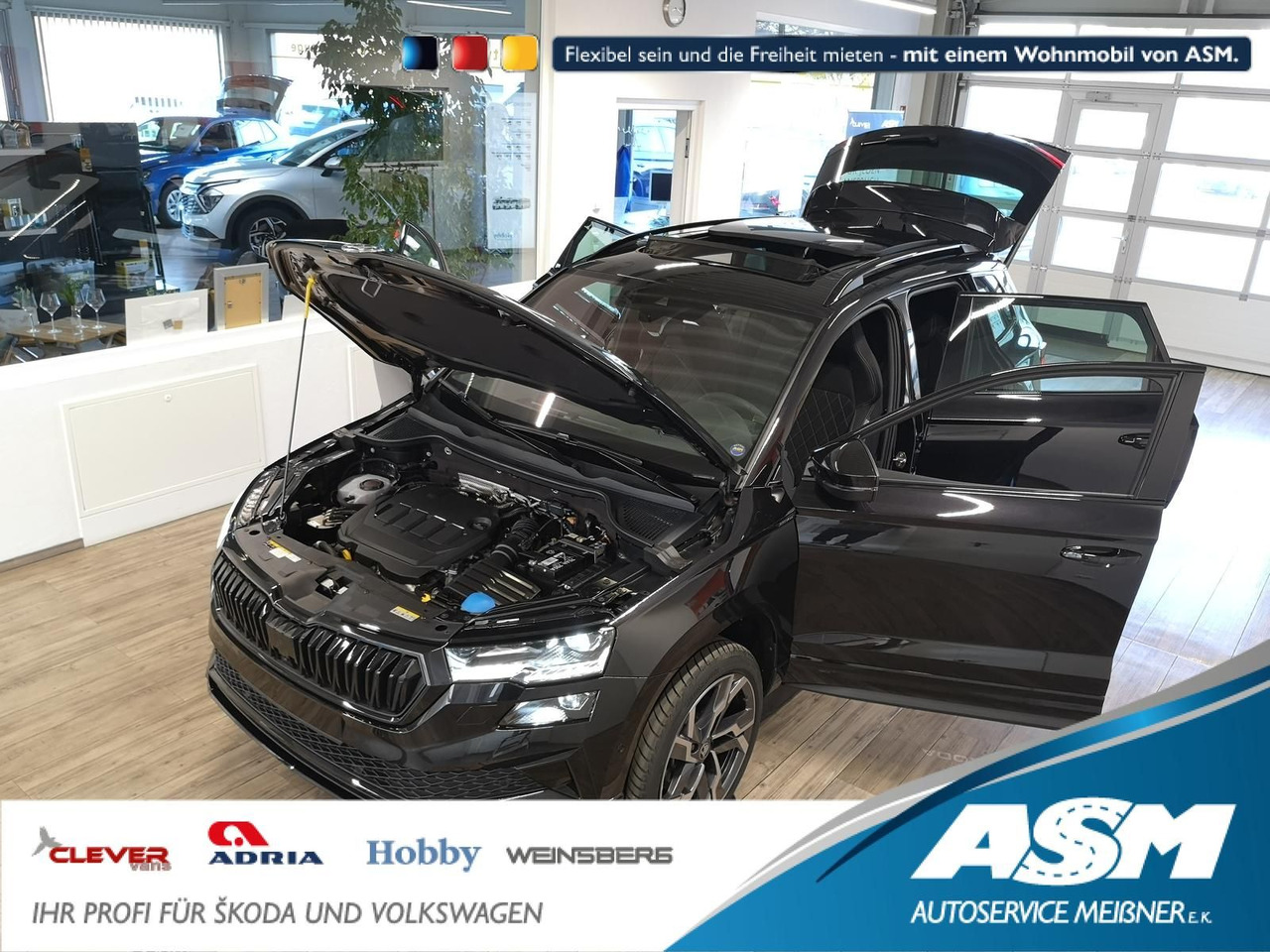 Skoda Karoq Sportline 2,0TDI DSG 4x4*PSD*AHK*360°*NAVI - SUV/ Todoterreno: foto 1 Skoda Karoq Sportline 2,0TDI DSG 4x4*PSD*AHK*360°*NAVI - SUV/ Todoterreno: foto 1