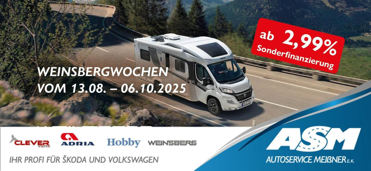Weinsberg CaraSuite 650 MEG*MJ 2025*MARKISE*LITHIUM*SOFORT - Autocaravana perfilada: foto 1 Weinsberg CaraSuite 650 MEG*MJ 2025*MARKISE*LITHIUM*SOFORT - Autocaravana perfilada: foto 1