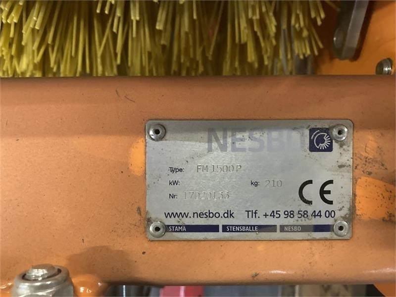 Nesbo FM 1500 P 1000H PTO - 3 pkt. 1 - Barredora cucharón: foto 5 Nesbo FM 1500 P 1000H PTO - 3 pkt. 1 - Barredora cucharón: foto 5