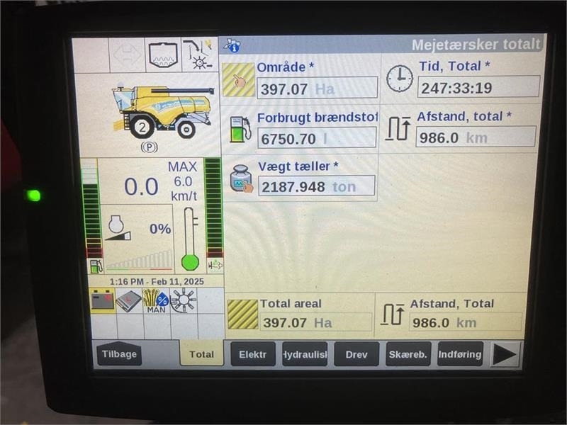 Cosechadora de granos New Holland CX 8.70 SLH: foto 8