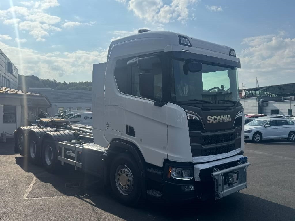 Scania R 580 8x4*4 Joab med frontplog & sidoplogsfäste  - Camión multibasculante: foto 3 Scania R 580 8x4*4 Joab med frontplog & sidoplogsfäste  - Camión multibasculante: foto 3