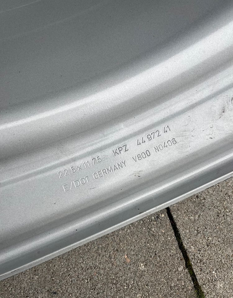 NOWA Felga stalowa 22.5” x 11.75 MAN - Llanta para Camión: foto 5 NOWA Felga stalowa 22.5” x 11.75 MAN - Llanta para Camión: foto 5