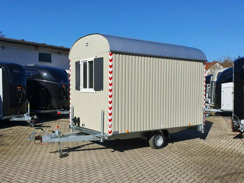 Bauwagen 80km/h PKW Anhänger WEIRO Schnellläufer Sofort verfügbar - Casa contenedor, Remolque: foto 1 Bauwagen 80km/h PKW Anhänger WEIRO Schnellläufer Sofort verfügbar - Casa contenedor, Remolque: foto 1