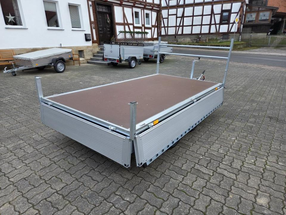 Remolque plataforma/ Caja abierta Böckmann 3016/27 F PKW-Anhänger Hochlader 2,7 to Top Ausstattung: foto 10