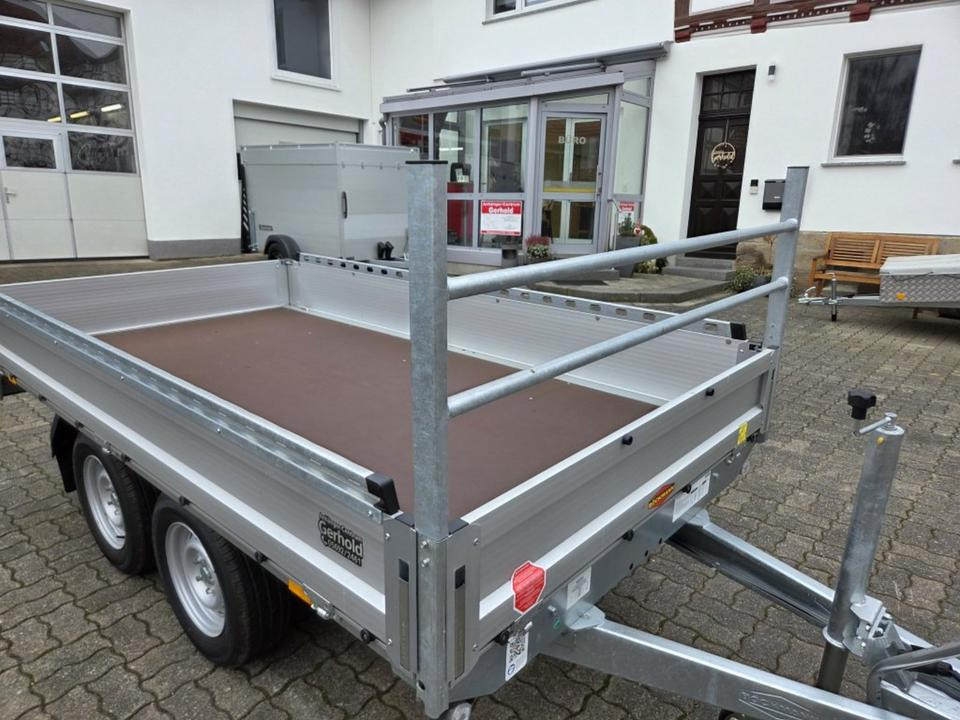 Remolque plataforma/ Caja abierta Böckmann 3016/27 F PKW-Anhänger Hochlader 2,7 to Top Ausstattung: foto 16