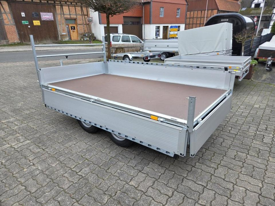 Remolque plataforma/ Caja abierta Böckmann 3016/27 F PKW-Anhänger Hochlader 2,7 to Top Ausstattung: foto 12