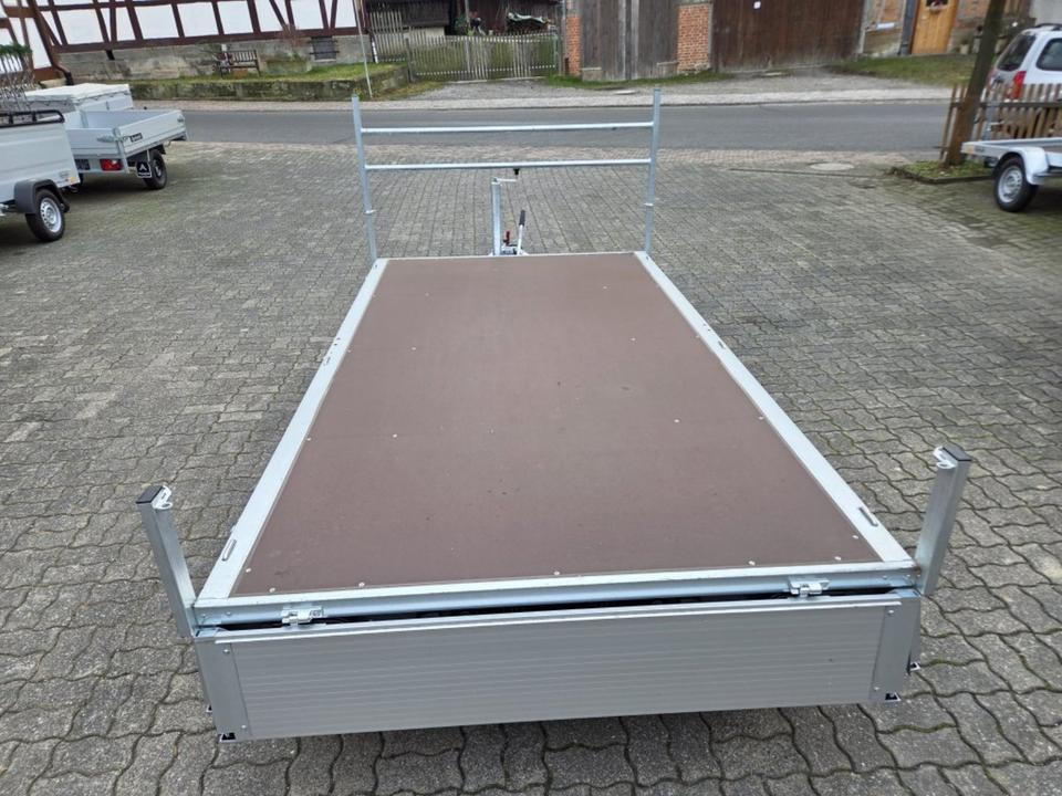 Remolque plataforma/ Caja abierta Böckmann 3016/27 F PKW-Anhänger Hochlader 2,7 to Top Ausstattung: foto 9