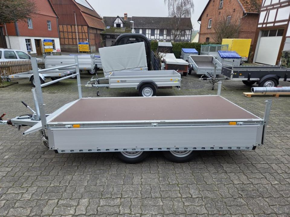 Remolque plataforma/ Caja abierta Böckmann 3016/27 F PKW-Anhänger Hochlader 2,7 to Top Ausstattung: foto 7