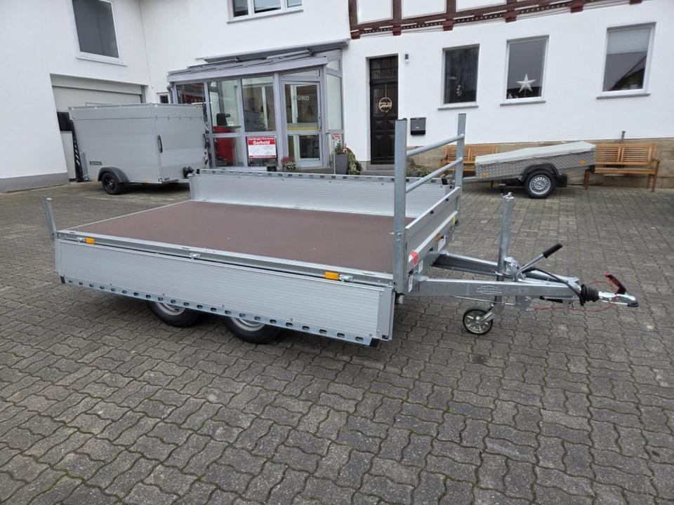 Remolque plataforma/ Caja abierta Böckmann 3016/27 F PKW-Anhänger Hochlader 2,7 to Top Ausstattung: foto 6