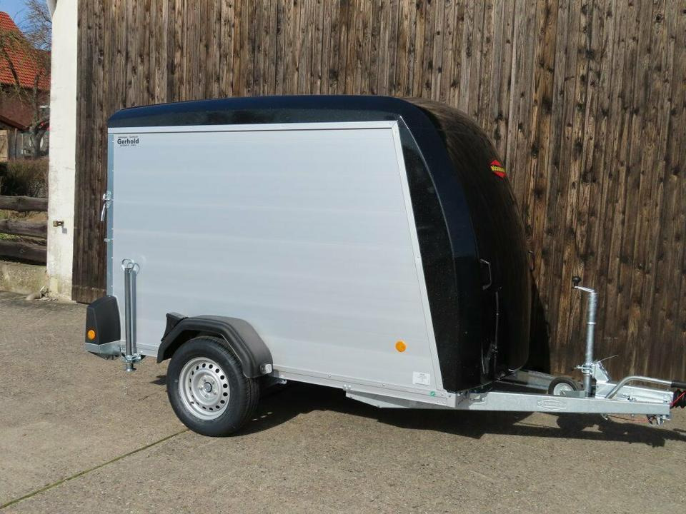 Böckmann KT-PB-AL Kofferanhänge Flügeltür PKW Anhänger, 100 km/h - Remolque caja cerrada: foto 2 Böckmann KT-PB-AL Kofferanhänge Flügeltür PKW Anhänger, 100 km/h - Remolque caja cerrada: foto 2