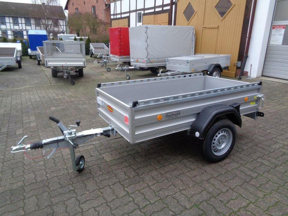 Remolque de coche Böckmann PKW-Anhänger 1,0 to. Alu 100 km/h, gebremst: foto 11