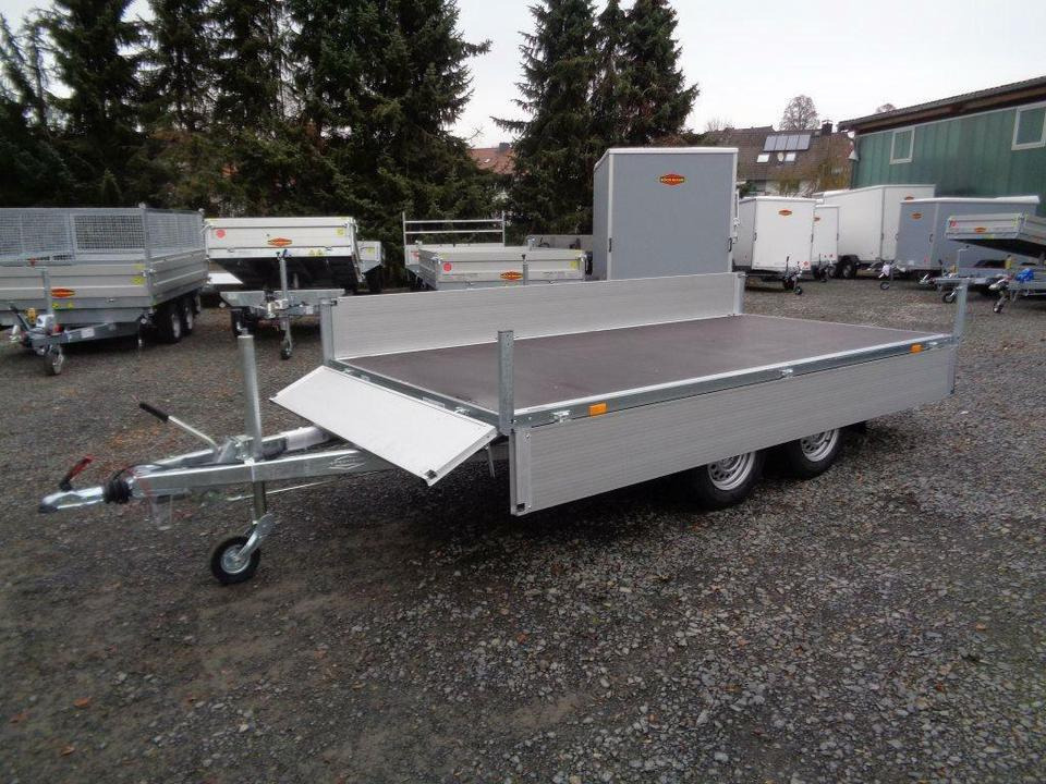 Böckmann PKW-Anhänger , 2,0 to. Hochlader, 100 km/h - Remolque plataforma/ Caja abierta: foto 5 Böckmann PKW-Anhänger , 2,0 to. Hochlader, 100 km/h - Remolque plataforma/ Caja abierta: foto 5