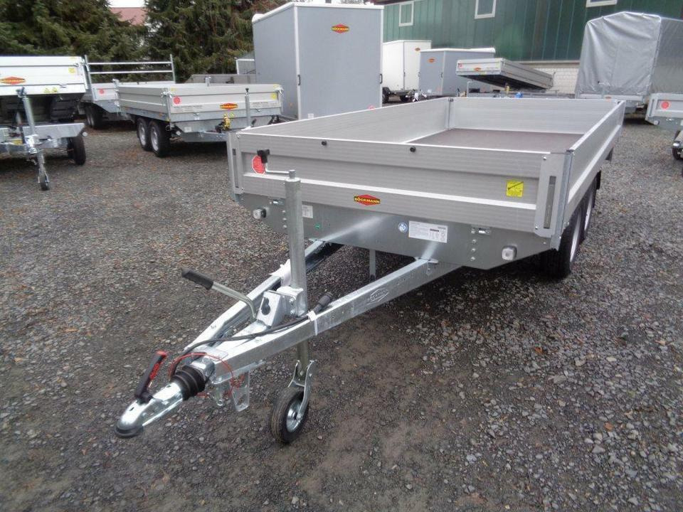 Böckmann PKW-Anhänger , 2,0 to. Hochlader, 100 km/h - Remolque plataforma/ Caja abierta: foto 3 Böckmann PKW-Anhänger , 2,0 to. Hochlader, 100 km/h - Remolque plataforma/ Caja abierta: foto 3