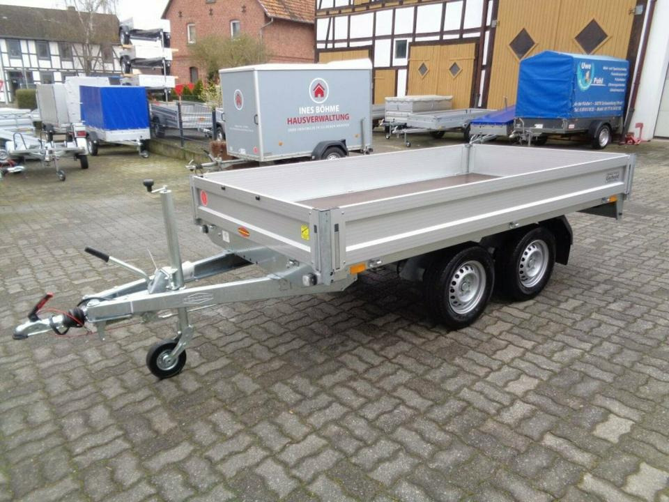 Böckmann PKW-Anhänger , 2,0 to. Hochlader, 100 km/h - Remolque plataforma/ Caja abierta: foto 2 Böckmann PKW-Anhänger , 2,0 to. Hochlader, 100 km/h - Remolque plataforma/ Caja abierta: foto 2
