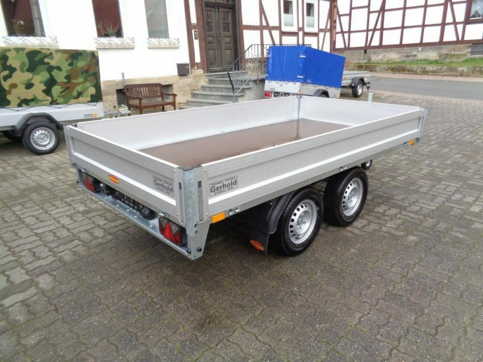 Böckmann PKW-Anhänger , 2,0 to. Hochlader, 100 km/h - Remolque plataforma/ Caja abierta: foto 4 Böckmann PKW-Anhänger , 2,0 to. Hochlader, 100 km/h - Remolque plataforma/ Caja abierta: foto 4