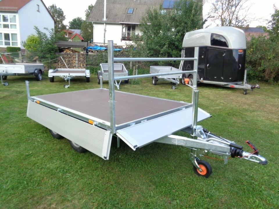 Böckmann PKW-Anhänger , 2,0 to. Hochlader, 100 km/h - Remolque plataforma/ Caja abierta: foto 5 Böckmann PKW-Anhänger , 2,0 to. Hochlader, 100 km/h - Remolque plataforma/ Caja abierta: foto 5