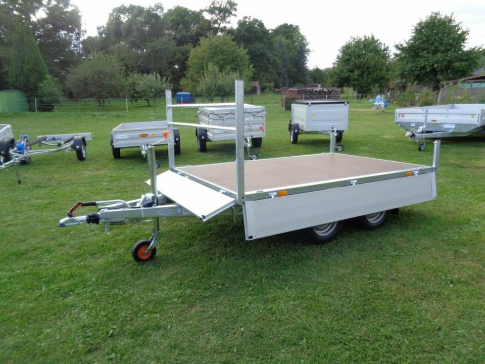 Remolque plataforma/ Caja abierta Böckmann PKW-Anhänger , 2,0 to. Hochlader, 100 km/h: foto 6