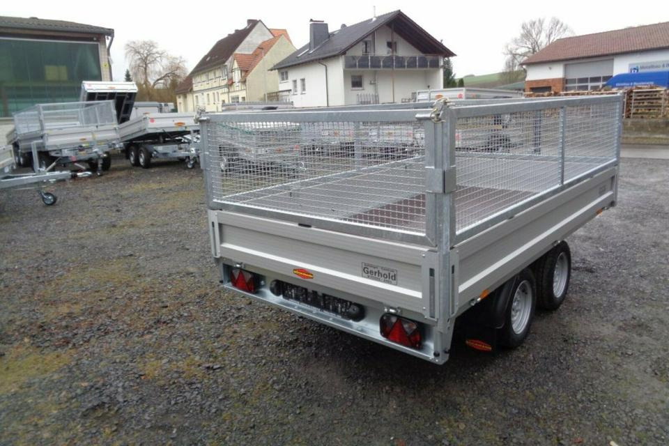 Böckmann PKW-Anhänger,2,0 to.Hochlader, Gitteraufsatz, 100 km/h - Remolque plataforma/ Caja abierta: foto 5 Böckmann PKW-Anhänger,2,0 to.Hochlader, Gitteraufsatz, 100 km/h - Remolque plataforma/ Caja abierta: foto 5