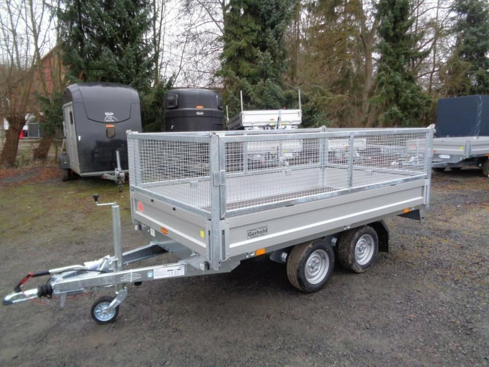 Böckmann PKW-Anhänger,2,0 to.Hochlader, Gitteraufsatz, 100 km/h - Remolque plataforma/ Caja abierta: foto 4 Böckmann PKW-Anhänger,2,0 to.Hochlader, Gitteraufsatz, 100 km/h - Remolque plataforma/ Caja abierta: foto 4