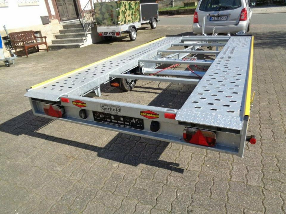 Remolque portavehículos Böckmann PKW-Anhänger, Autotransporter, 3,0to. kippbar, 100 km/h: foto 6 Remolque portavehículos Böckmann PKW-Anhänger, Autotransporter, 3,0to. kippbar, 100 km/h: foto 6