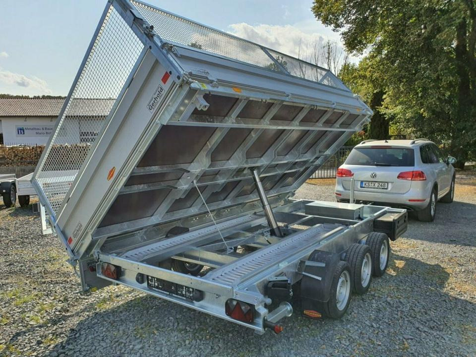 Remolque volquete Böckmann PKW-Anhänger Dreiseitenkipper 3,5t DK-AL 4121/35 P T: foto 7 Remolque volquete Böckmann PKW-Anhänger Dreiseitenkipper 3,5t DK-AL 4121/35 P T: foto 7