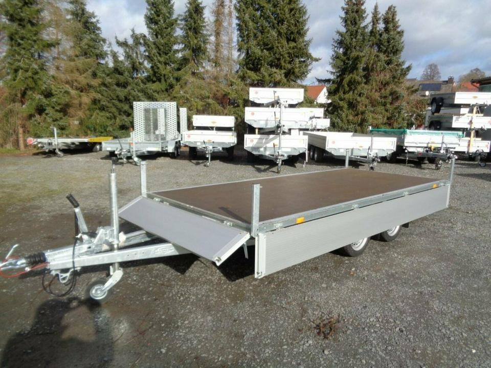Remolque plataforma/ Caja abierta Böckmann PKW-Anhänger HL-AL 4118/27 F, Hochlader: foto 8