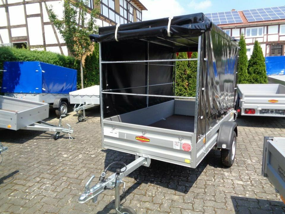 Böckmann PKW-Anhänger Plane Spriegel, 750 kg, 100 km/h - Remolque de coche: foto 4 Böckmann PKW-Anhänger Plane Spriegel, 750 kg, 100 km/h - Remolque de coche: foto 4