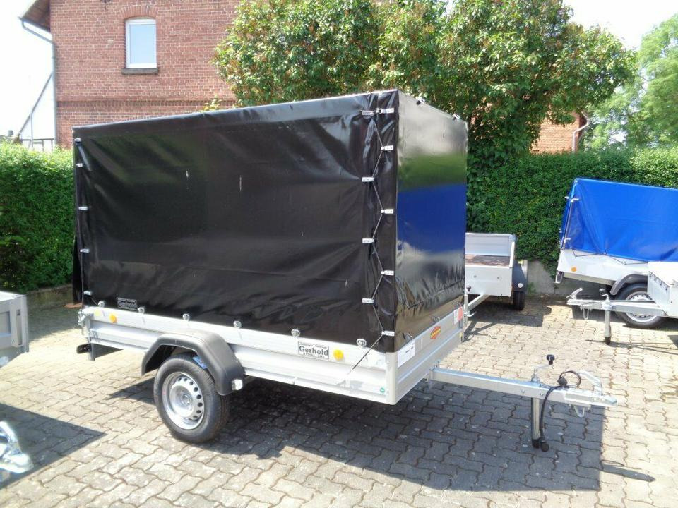 Böckmann PKW-Anhänger Plane Spriegel, 750 kg, 100 km/h - Remolque de coche: foto 1 Böckmann PKW-Anhänger Plane Spriegel, 750 kg, 100 km/h - Remolque de coche: foto 1