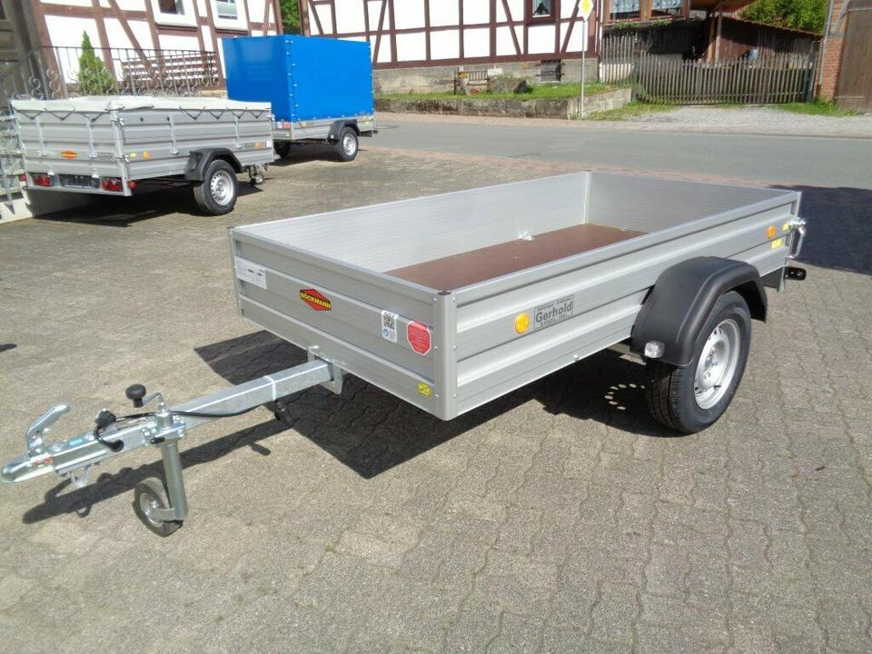 Böckmann PKW-Anhänger, TL-AL 2513/75, 750 kg, Aluminium - Remolque de coche: foto 1 Böckmann PKW-Anhänger, TL-AL 2513/75, 750 kg, Aluminium - Remolque de coche: foto 1
