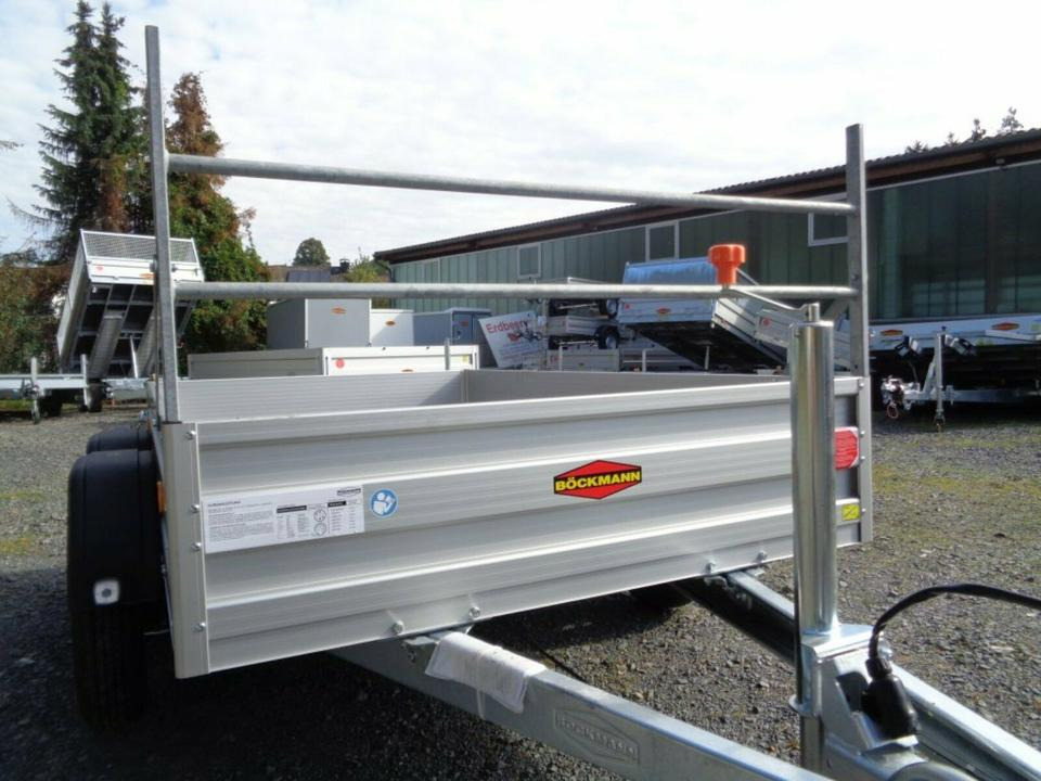 Böckmann PKW-Anhänger Tieflader - Tandem 2,0 t - Remolque plataforma/ Caja abierta: foto 5 Böckmann PKW-Anhänger Tieflader - Tandem 2,0 t - Remolque plataforma/ Caja abierta: foto 5
