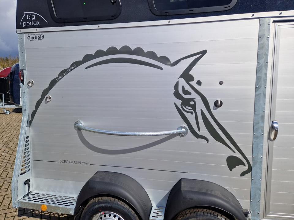 Remolque para caballos Böckmann Pferdeanhänger Big Portax WCF 100km/h Sattelraum: foto 18