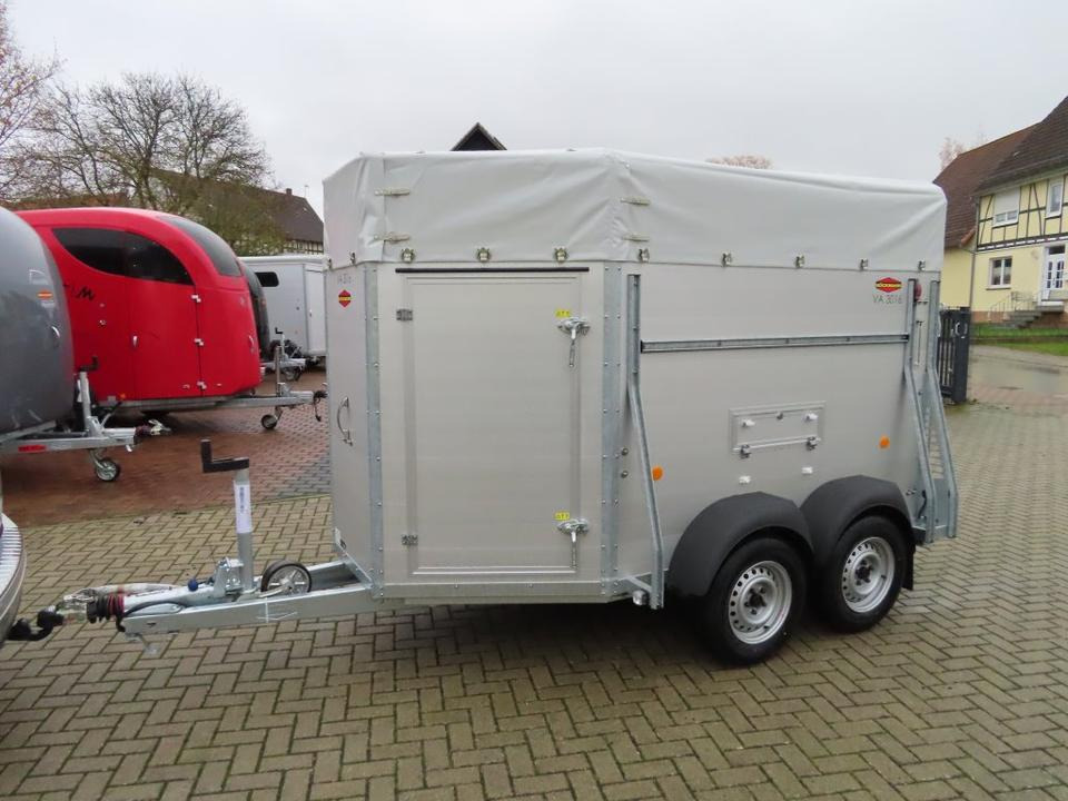 Böckmann Viehanhänger, 2,4 to. Tür/Rampekombi, Humbaur, Fendt - Remolque transporte de ganado: foto 3 Böckmann Viehanhänger, 2,4 to. Tür/Rampekombi, Humbaur, Fendt - Remolque transporte de ganado: foto 3