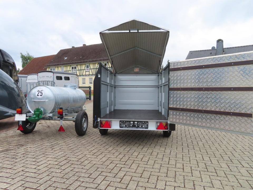 TPV Kleinviehanhänger 1,0t Flügeltür Viehanhänger Ziegen Schafe - Remolque transporte de ganado: foto 5 TPV Kleinviehanhänger 1,0t Flügeltür Viehanhänger Ziegen Schafe - Remolque transporte de ganado: foto 5