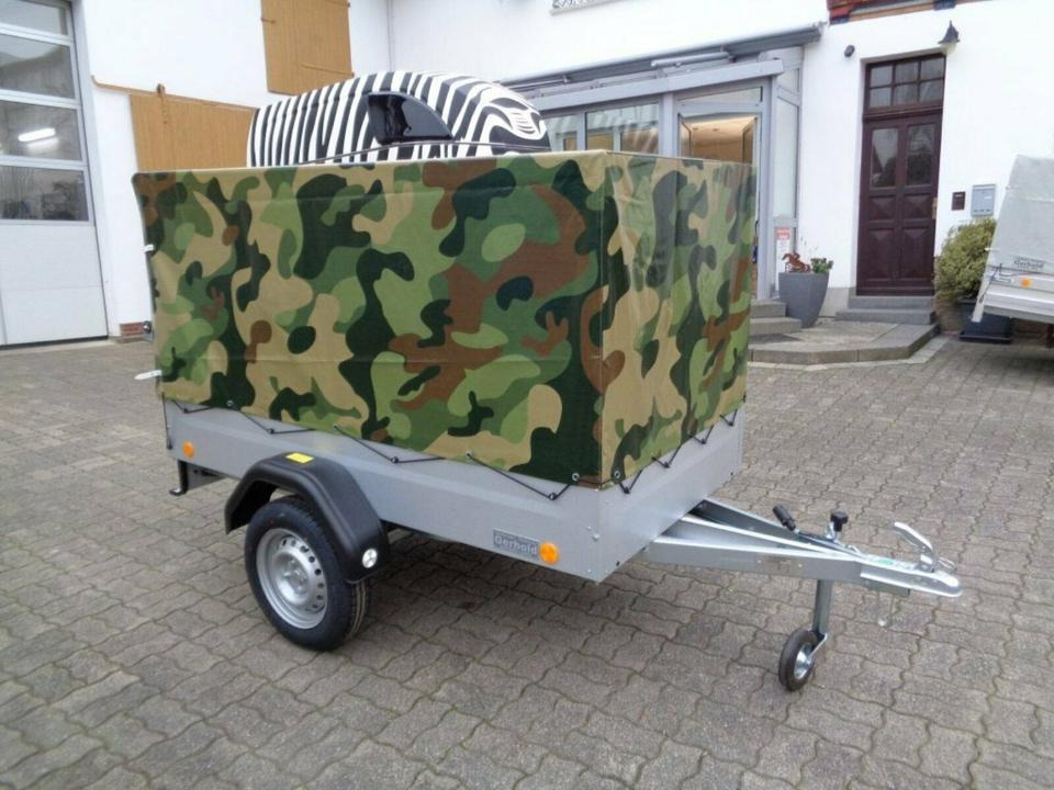 TPV PKW-Anhänger, Plane und Spriegel, 750 kg - Remolque de coche: foto 2 TPV PKW-Anhänger, Plane und Spriegel, 750 kg - Remolque de coche: foto 2