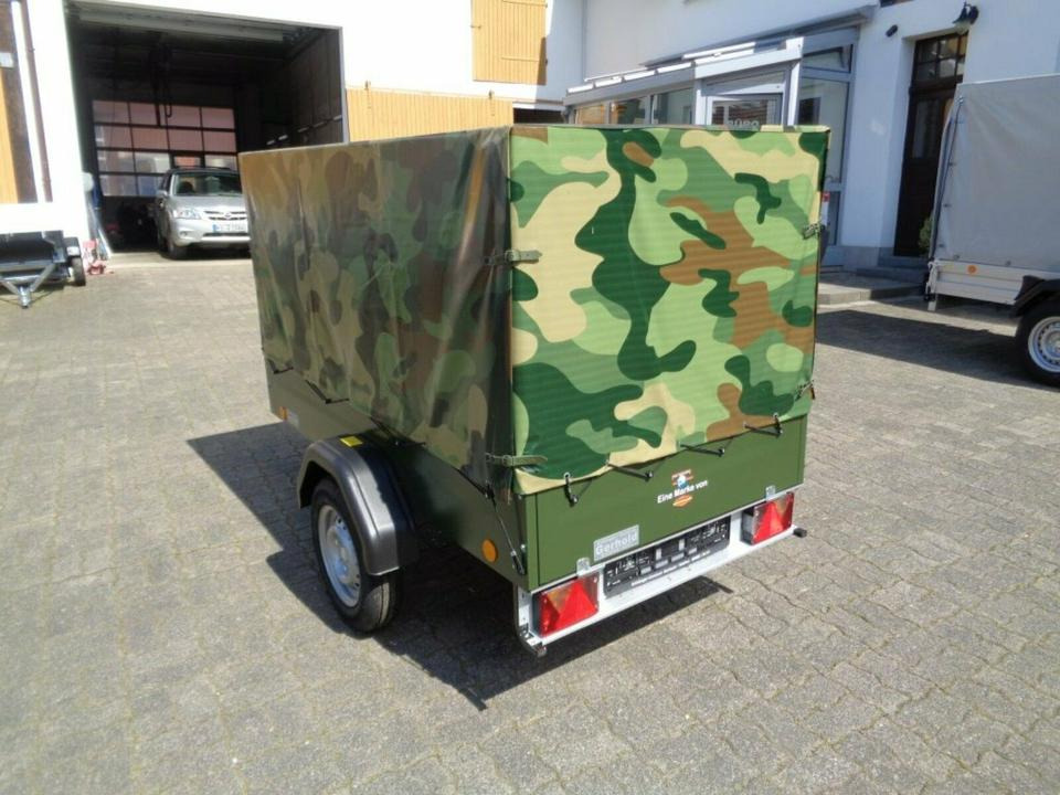 TPV PKW-Anhänger Plane und Spriegel 750 kg, Camouflage - Remolque de coche: foto 5 TPV PKW-Anhänger Plane und Spriegel 750 kg, Camouflage - Remolque de coche: foto 5