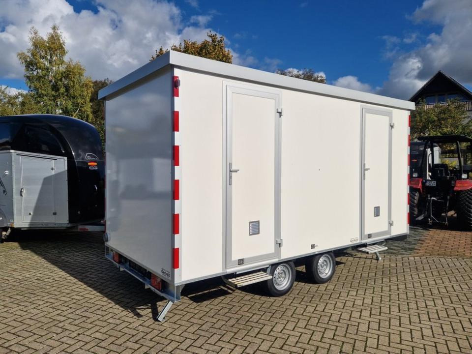 Toilettenwagen Sanitär-Anhänger WC Wagen 3xD, 1xH+3U - Casa contenedor, Remolque: foto 3 Toilettenwagen Sanitär-Anhänger WC Wagen 3xD, 1xH+3U - Casa contenedor, Remolque: foto 3