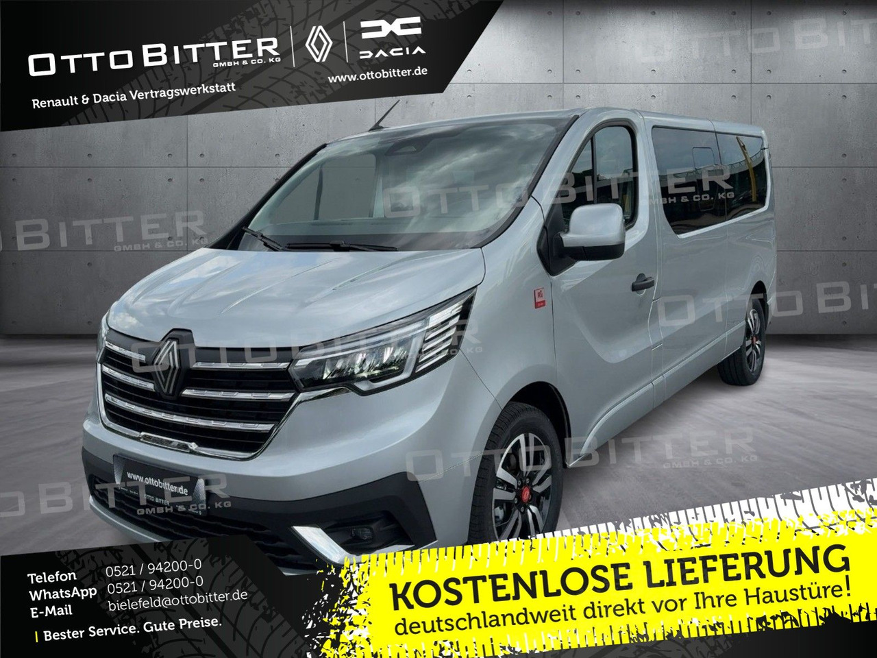 Renault Trafic Grand RED EDITION L2H1 dCi150 9-SITZE ALU - Furgoneta de pasajeros: foto 1 Renault Trafic Grand RED EDITION L2H1 dCi150 9-SITZE ALU - Furgoneta de pasajeros: foto 1