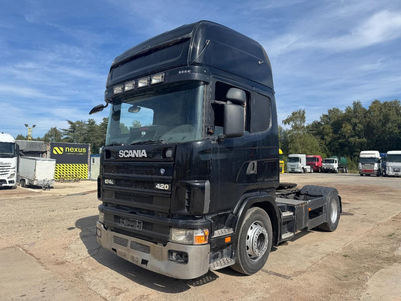 Scania 124 - 420 Topline (MANUAL GEARBOX / BOITE MANUELLE / RETARDER) - Cabeza tractora: foto 1 Scania 124 - 420 Topline (MANUAL GEARBOX / BOITE MANUELLE / RETARDER) - Cabeza tractora: foto 1