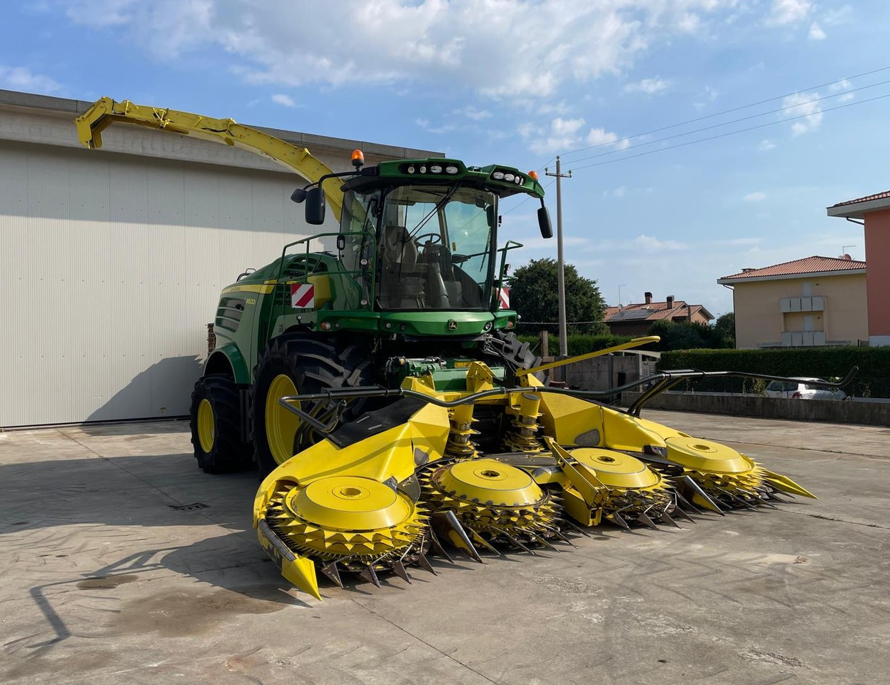 JOHN DEERE TRINCIA 8600i - Cosechadora de forraje: foto 2 JOHN DEERE TRINCIA 8600i - Cosechadora de forraje: foto 2