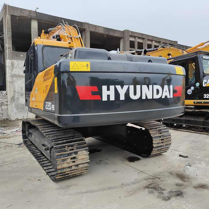 Excavadora de cadenas Hyundai Digger 220lc-9s Second Hand Korea Made High Performance Machine Hyundai Excavator for Sale: foto 6