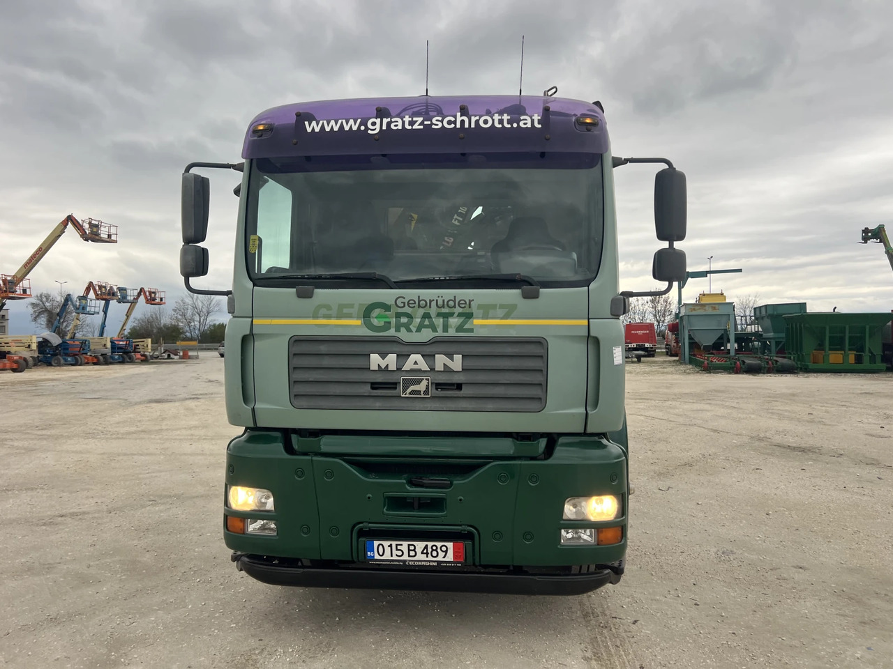 Camión portacontenedor de cadenas, Camión grúa Man Tga 6х4, Кран-Z, Мултилифт: foto 6 Camión portacontenedor de cadenas, Camión grúa Man Tga 6х4, Кран-Z, Мултилифт: foto 6