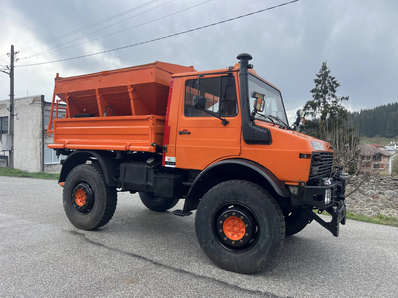 Mercedes-Benz UNIMOG U1500, 4х4, Самосвал - Máquina quitanieve: foto 4 Mercedes-Benz UNIMOG U1500, 4х4, Самосвал - Máquina quitanieve: foto 4