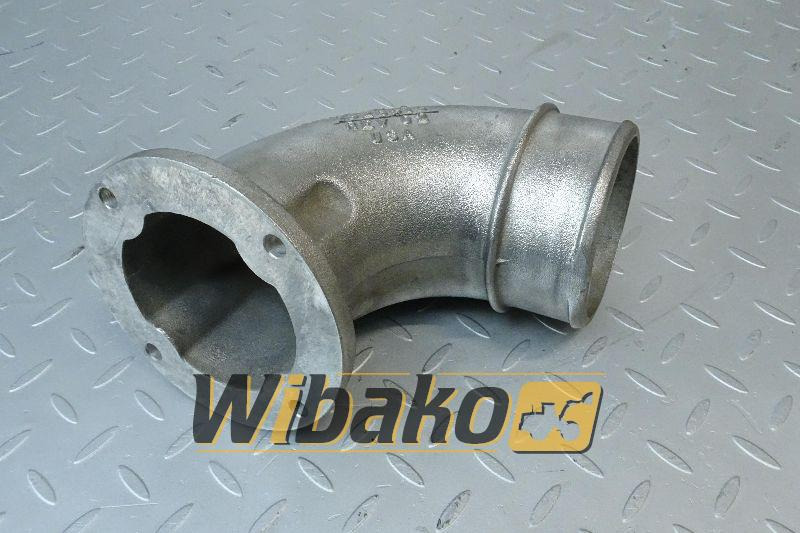 Inlet mainfold elbow for engine Cummins QSC8.3 3928519 - Colector de admisión para Maquinaria de construcción: foto 1 Inlet mainfold elbow for engine Cummins QSC8.3 3928519 - Colector de admisión para Maquinaria de construcción: foto 1