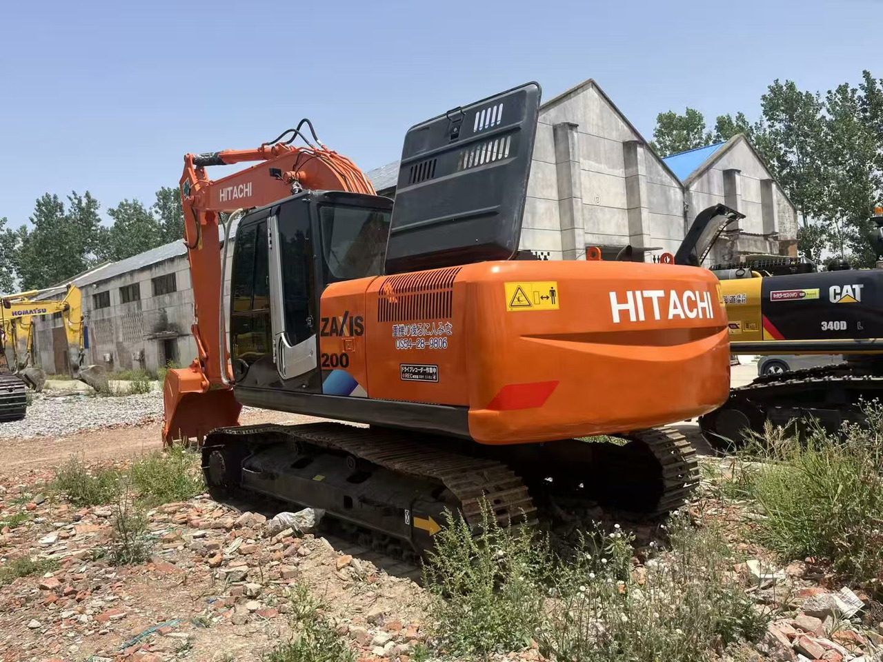 HITACHI ZX200 - Excavadora de cadenas: foto 5 HITACHI ZX200 - Excavadora de cadenas: foto 5