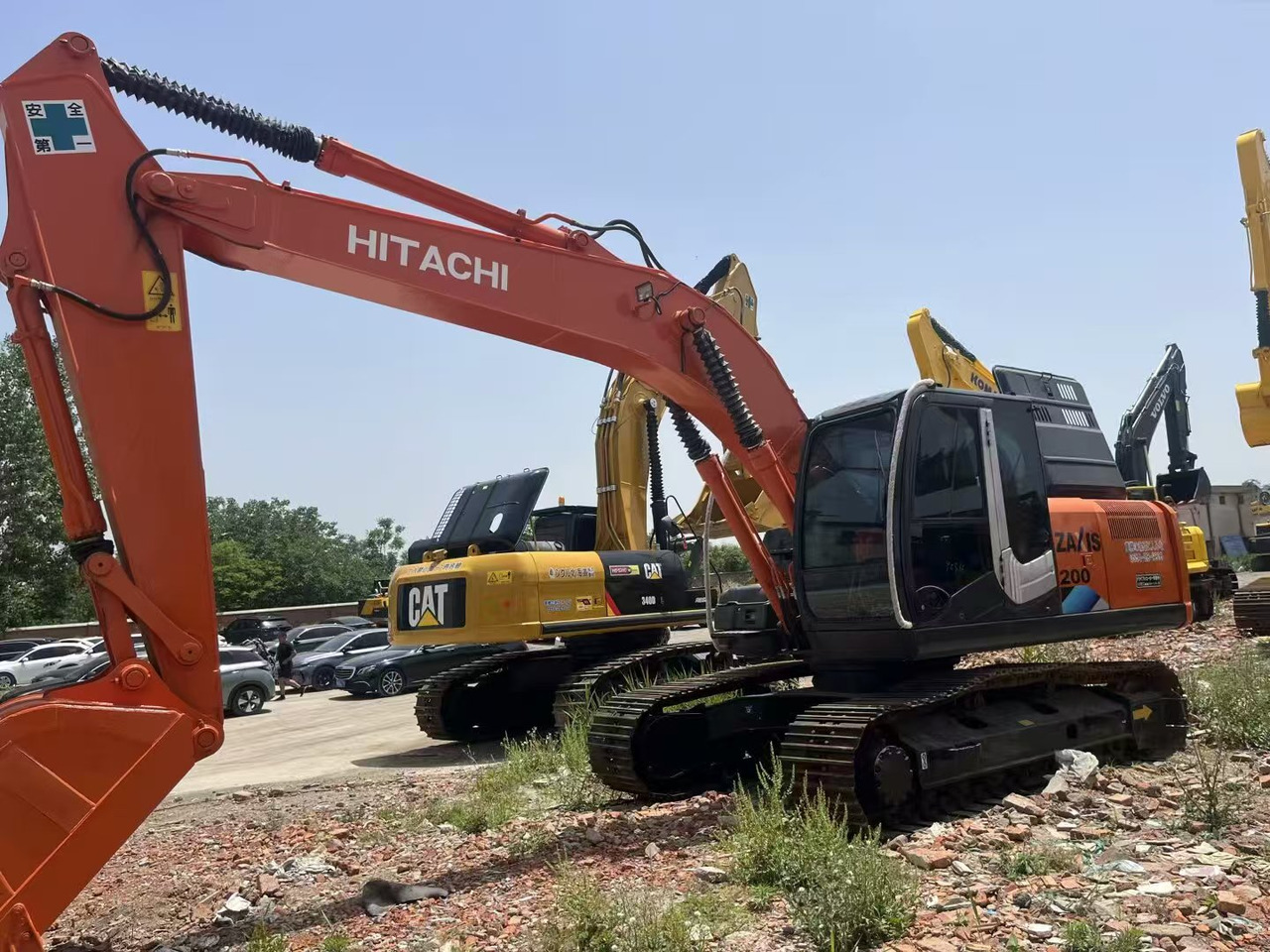 HITACHI ZX200 - Excavadora de cadenas: foto 4 HITACHI ZX200 - Excavadora de cadenas: foto 4