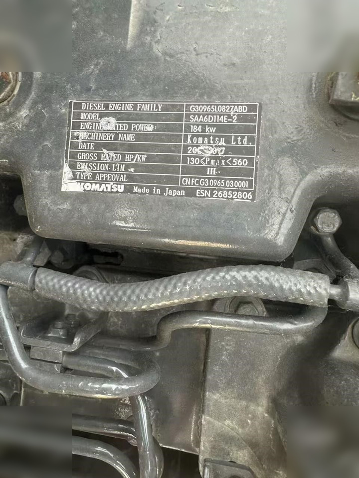 Excavadora de cadenas KOMATSU PC350: foto 11